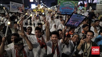 Malam Takbiran Jakarta Lebih Hidup