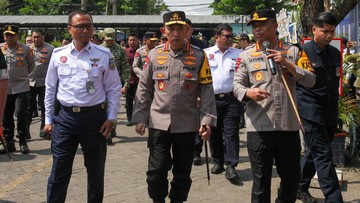 Kapolri Minta Anggota Tetap Siaga Meski Prediksi Pemudik 2026 Turun